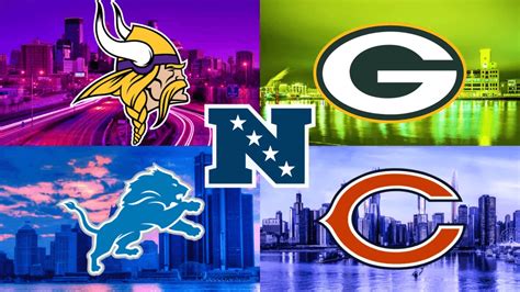 nfc north championship standings history|nfc north division titles by year.